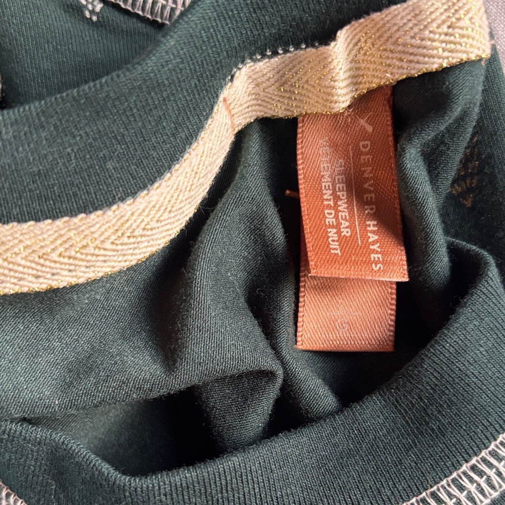 Denver Hayes Dark Green Loungewear - Picture 2 of 4